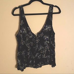 Free People Intimates floral lightweight tank - medium
